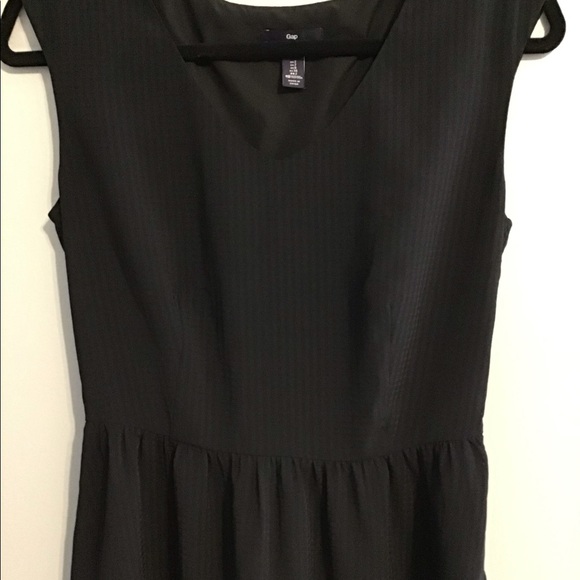 🌚 Gap Black Sleeveless Dress Sz 2 🌚 - Picture 4 of 8